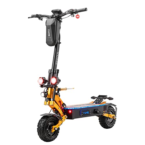 Yume X11 Electric Scooter C-Shaped Absorber 30AH Li Battery 60V 6000W Dual Motors up to 50 MPH